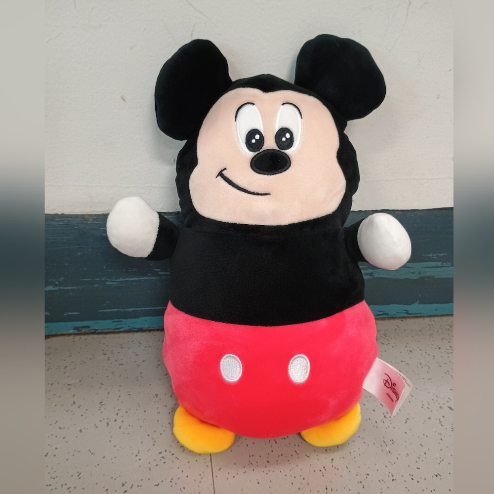 Squishmallows HugMees Mickey Mouse Plush Disney 12" Tags Soft Kellytoy Animal - Picture 2 of 16